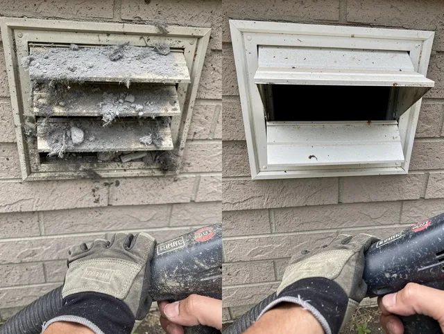 Professional dryer exhaust vent cleaning by Groton Dryer Vent Cleaning in Groton
