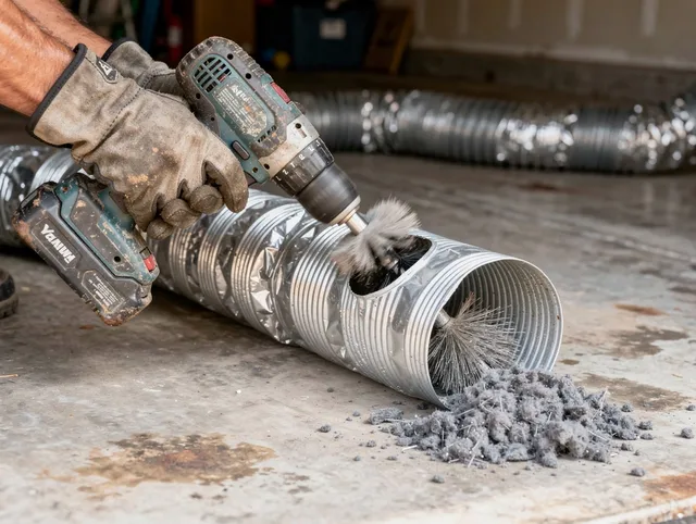 Professional duct cleaning by Groton Dryer Vent Cleaning in Groton